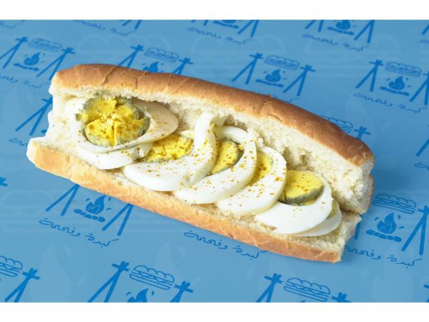 Boiled Egg Samoli Bread
