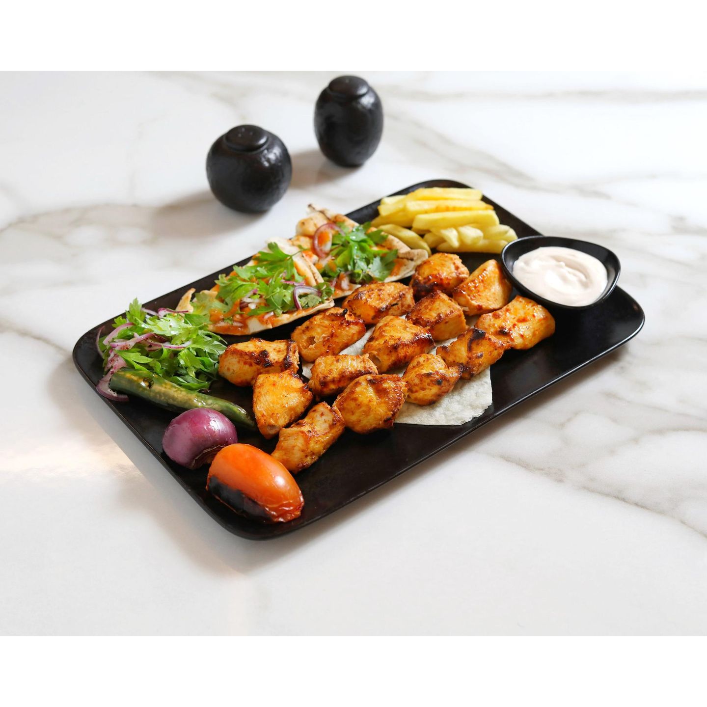 Shish Tawook For One Person 2 Skewers