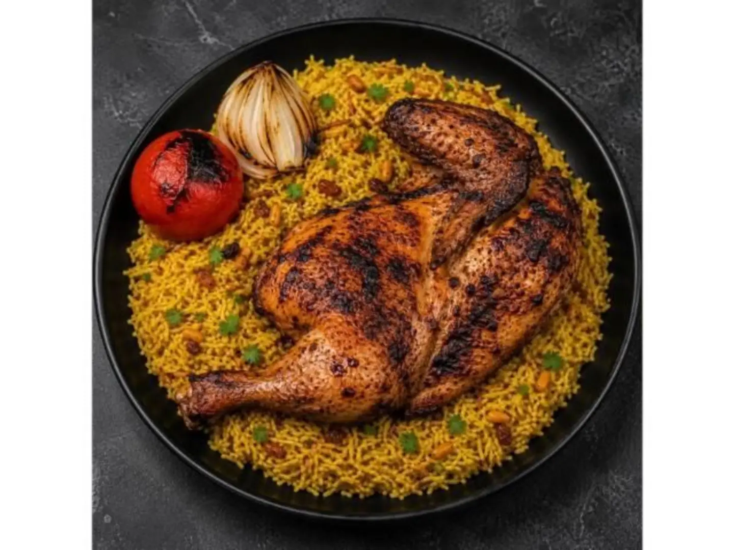 Half Charcoal Grilled Chicken