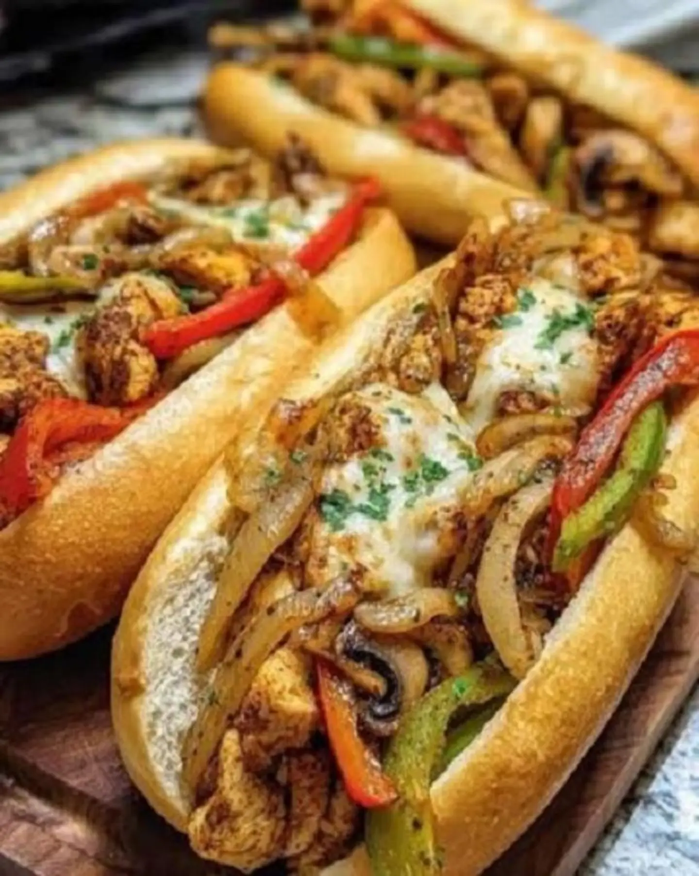 Mexican Fajita Chicken Sandwich