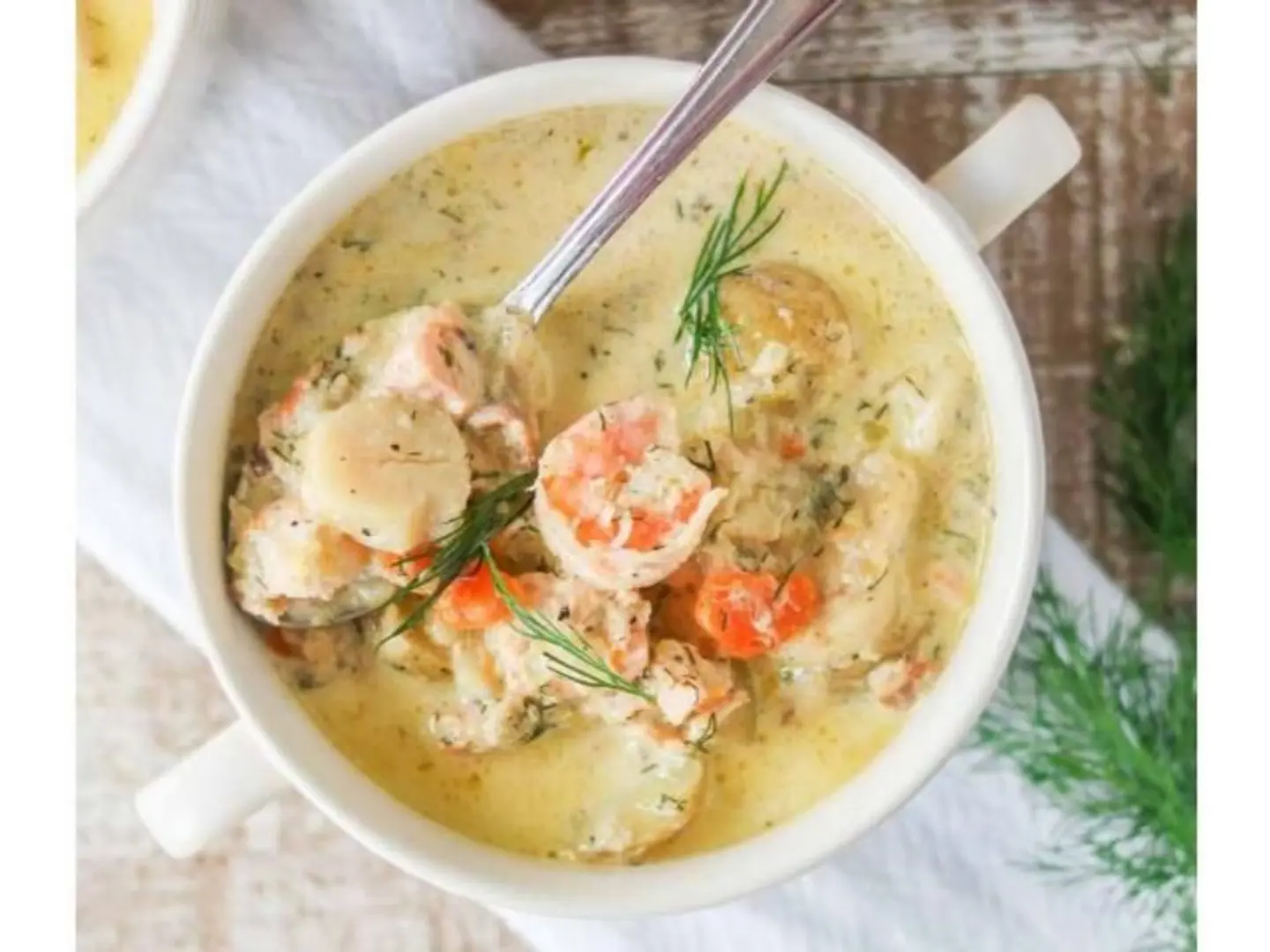 Creamy Seafood Soup