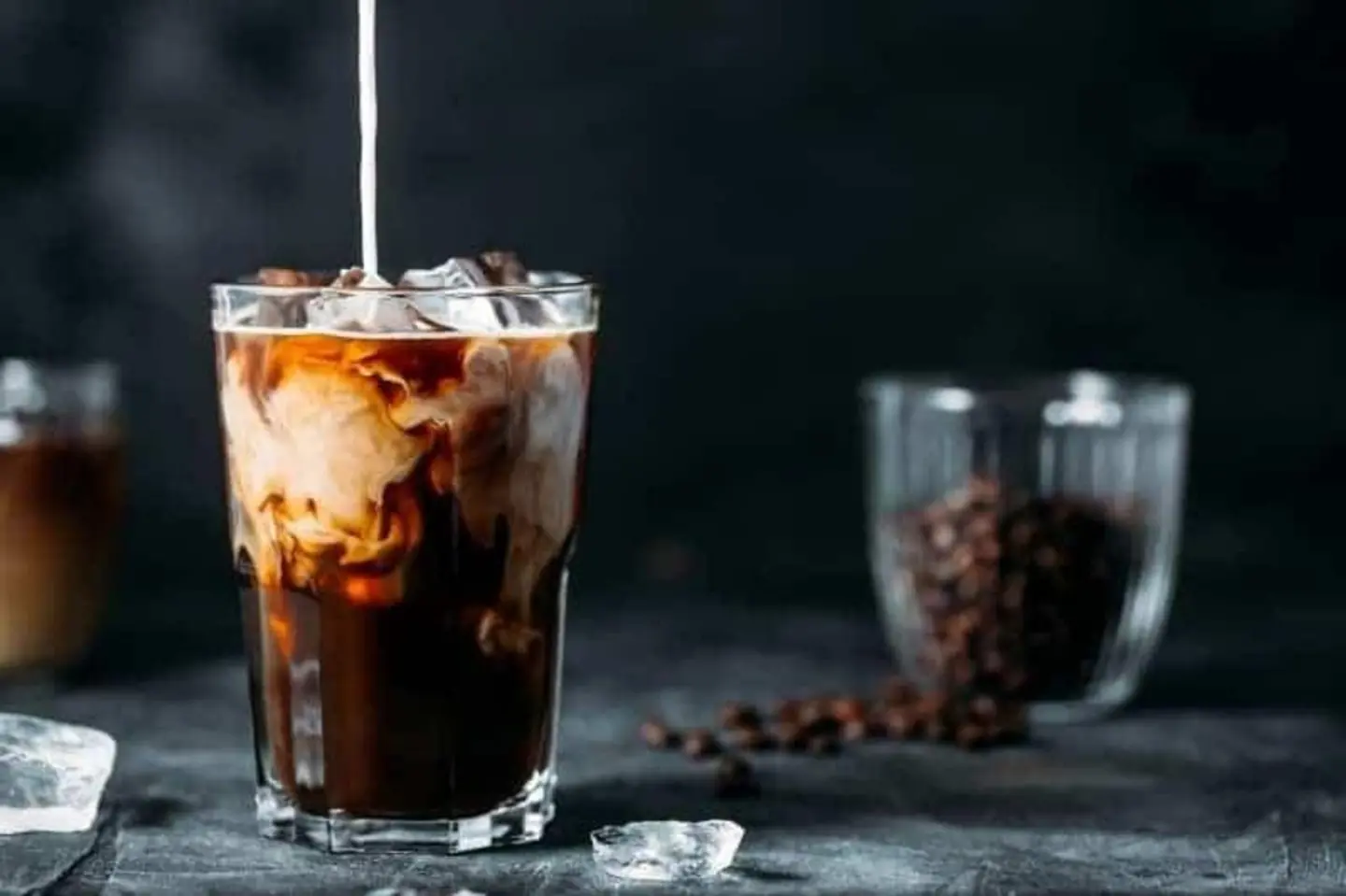 Iced Blue Coffee