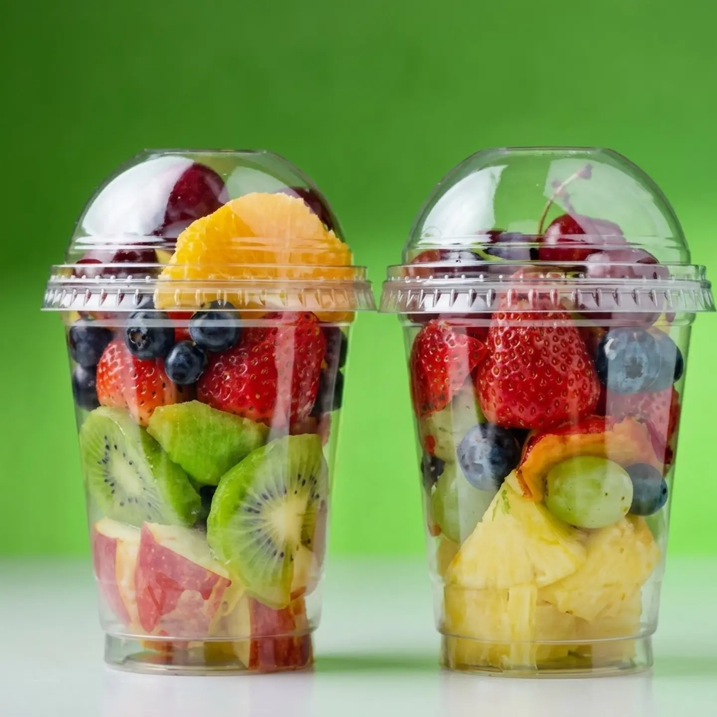 Fruit Salad With Nuts Cups - Small