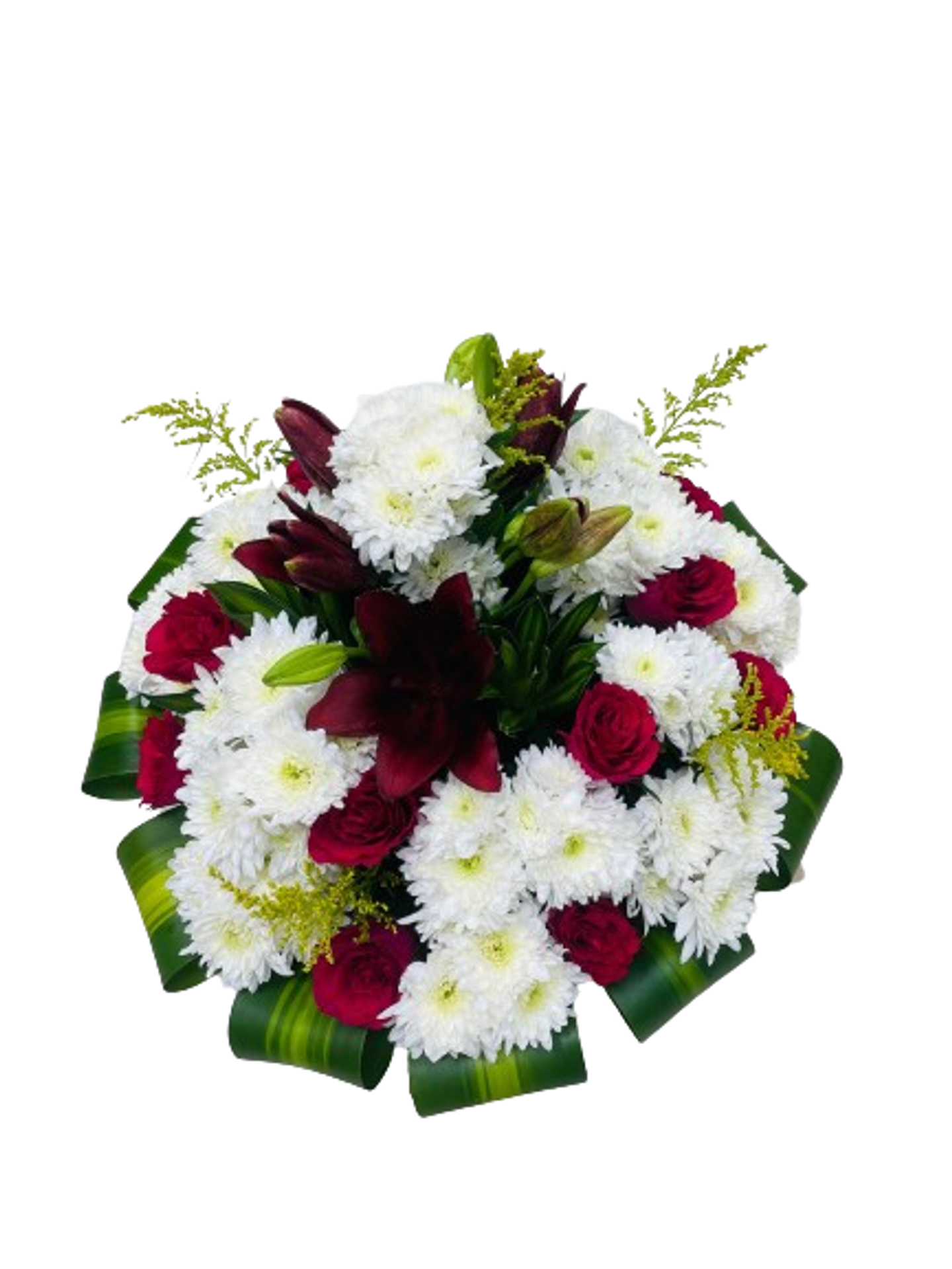 White And Red Bouquet