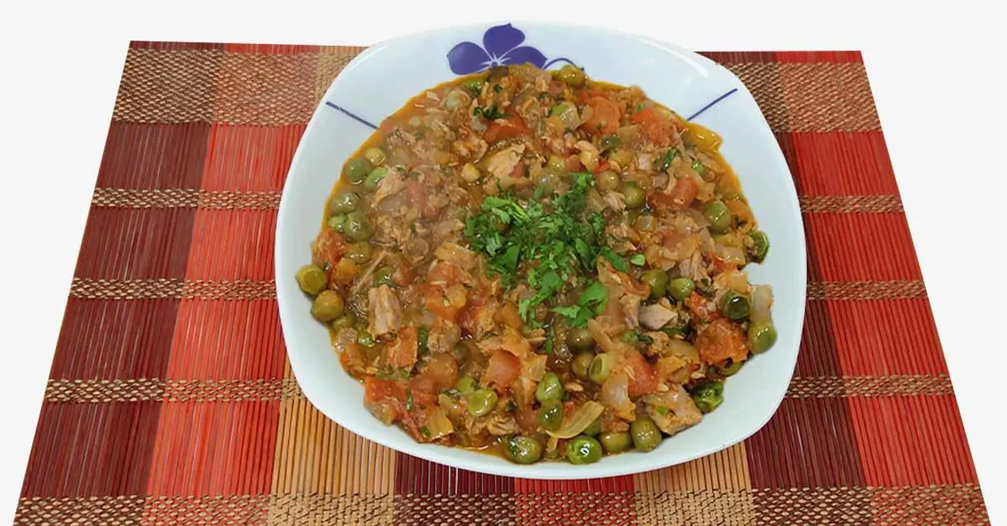 Peas With Tuna