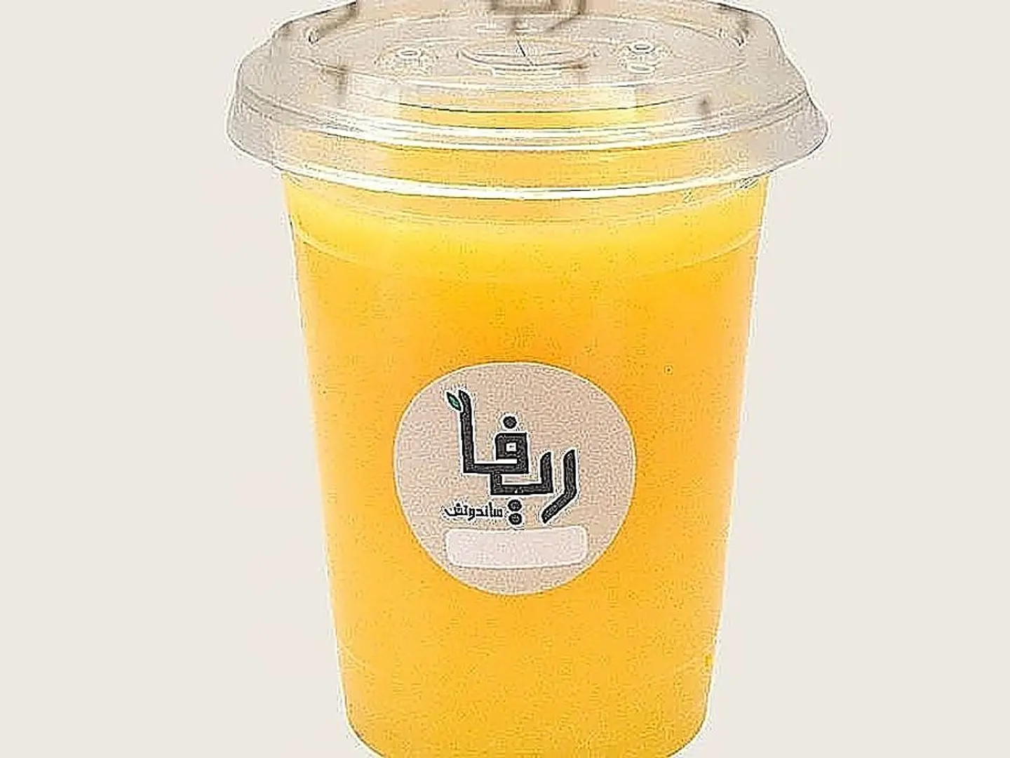 عصير برتقال طازج
