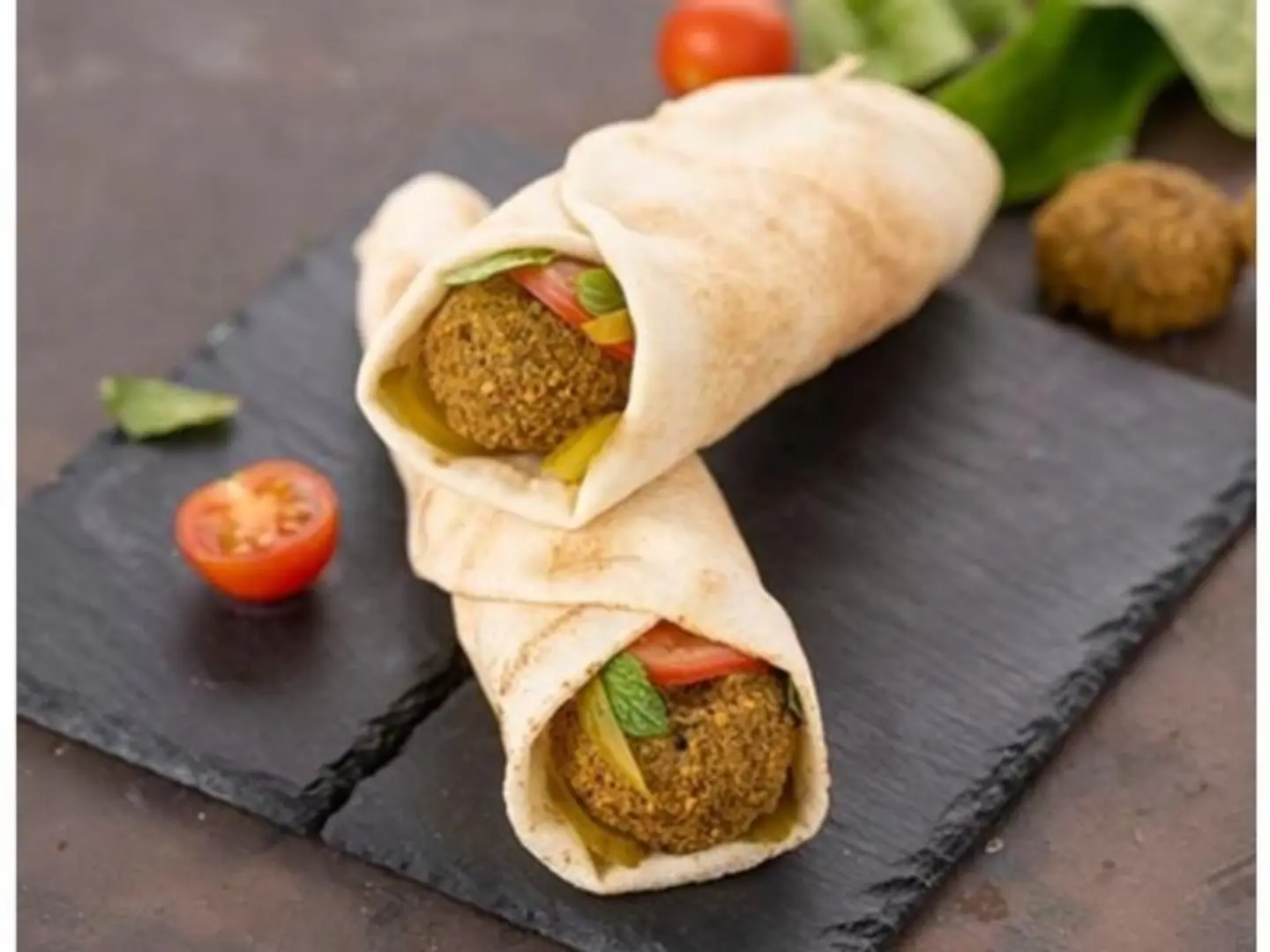 Falafel Sandwich With Cheese