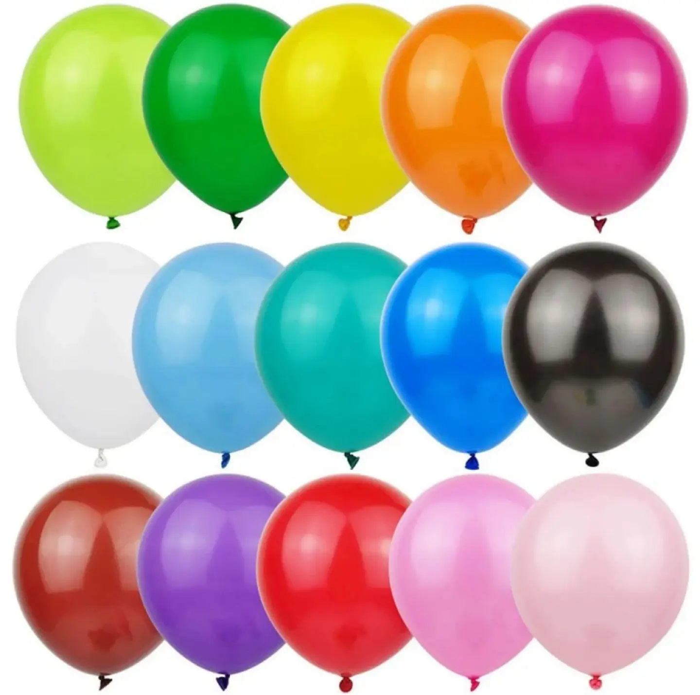 Colored Helium Balloon