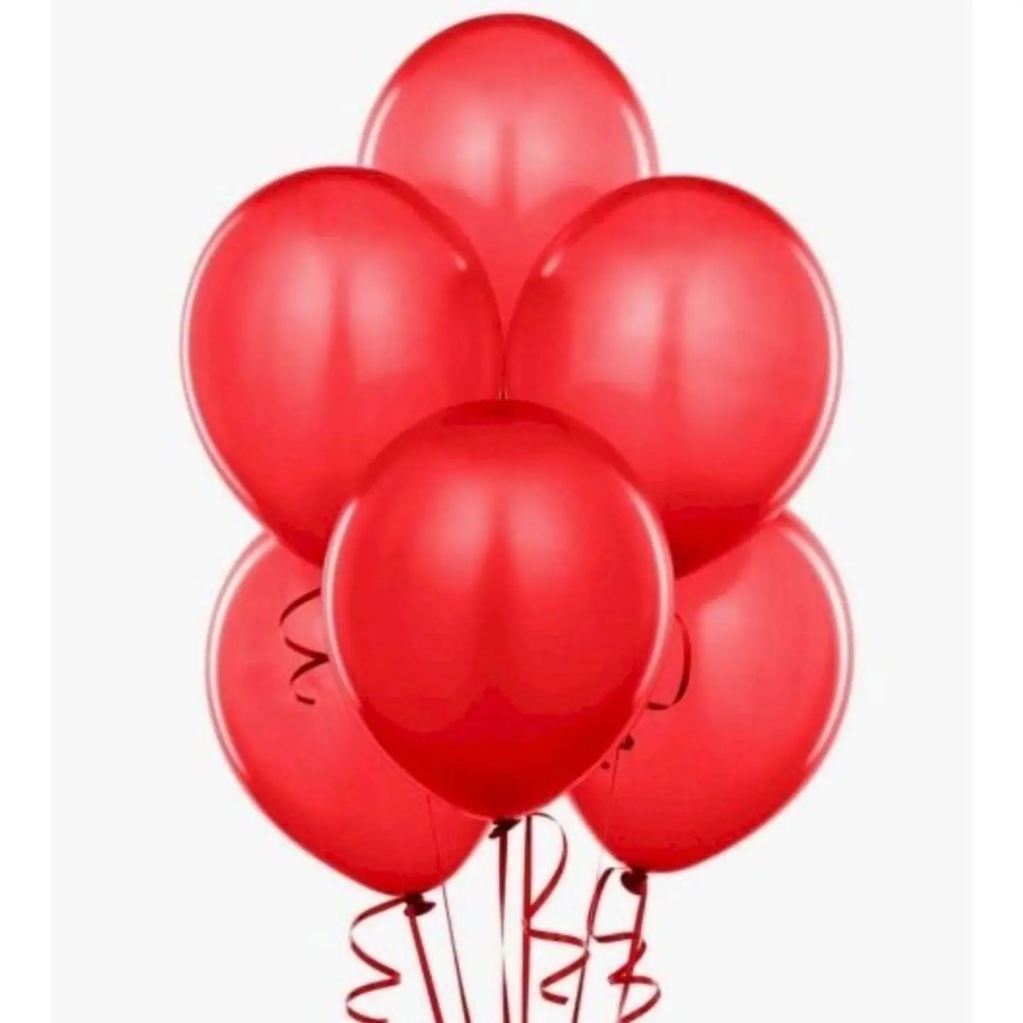 Red Helium Balloon Bouquet