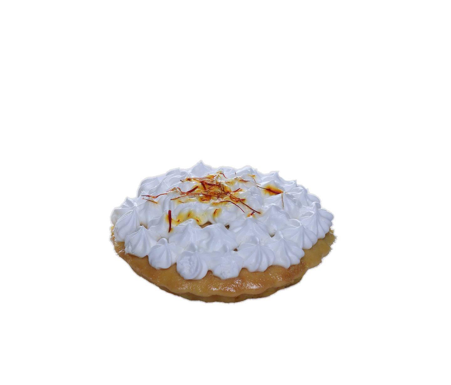 Round Saffron Cake