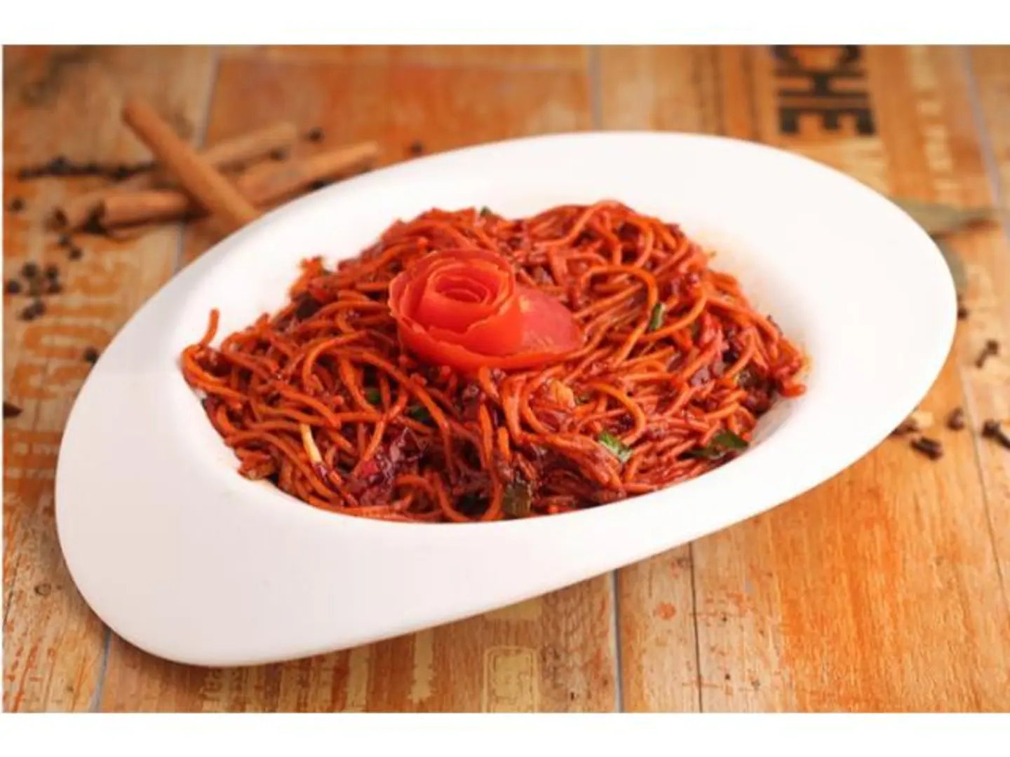 Red Sauce Pasta With Meat
