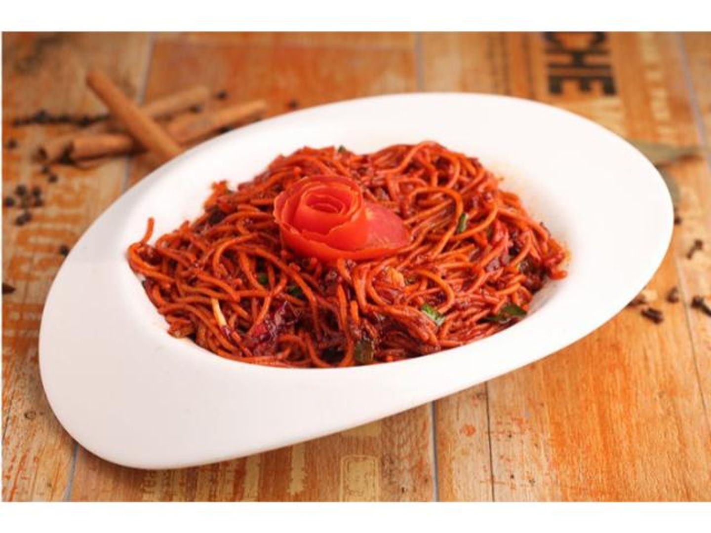 Red Sauce Pasta With Meat