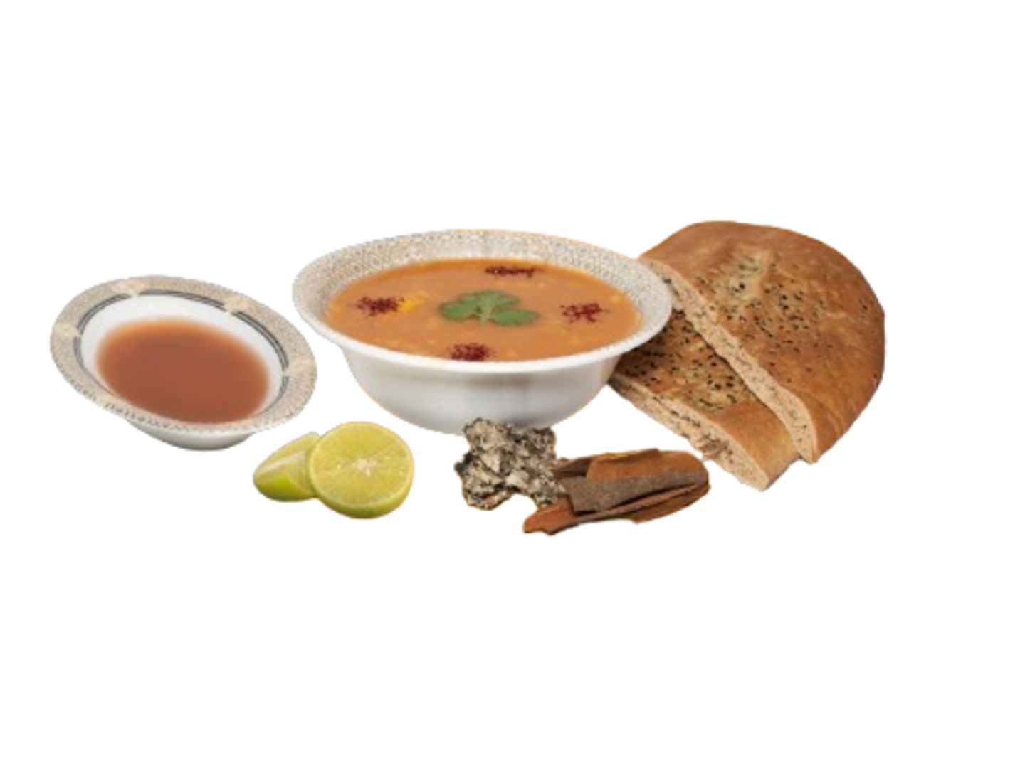 شوربة مع خبز