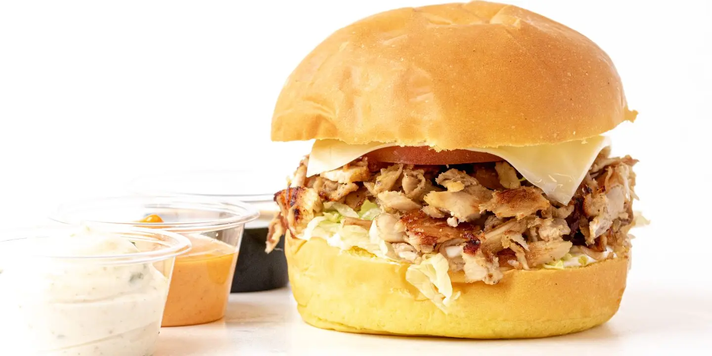Chicken Shawarma Burger