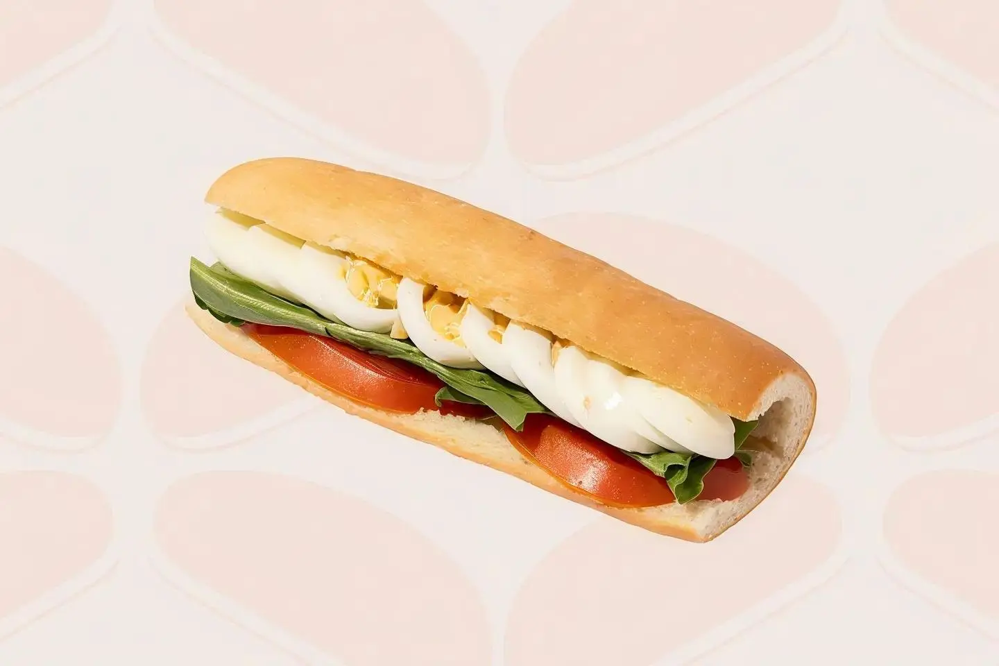 ساندويتش بيض مسلوق