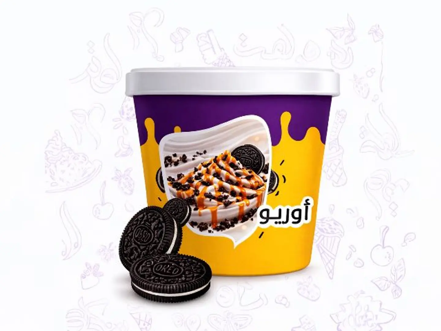 اوريو ايس كريم