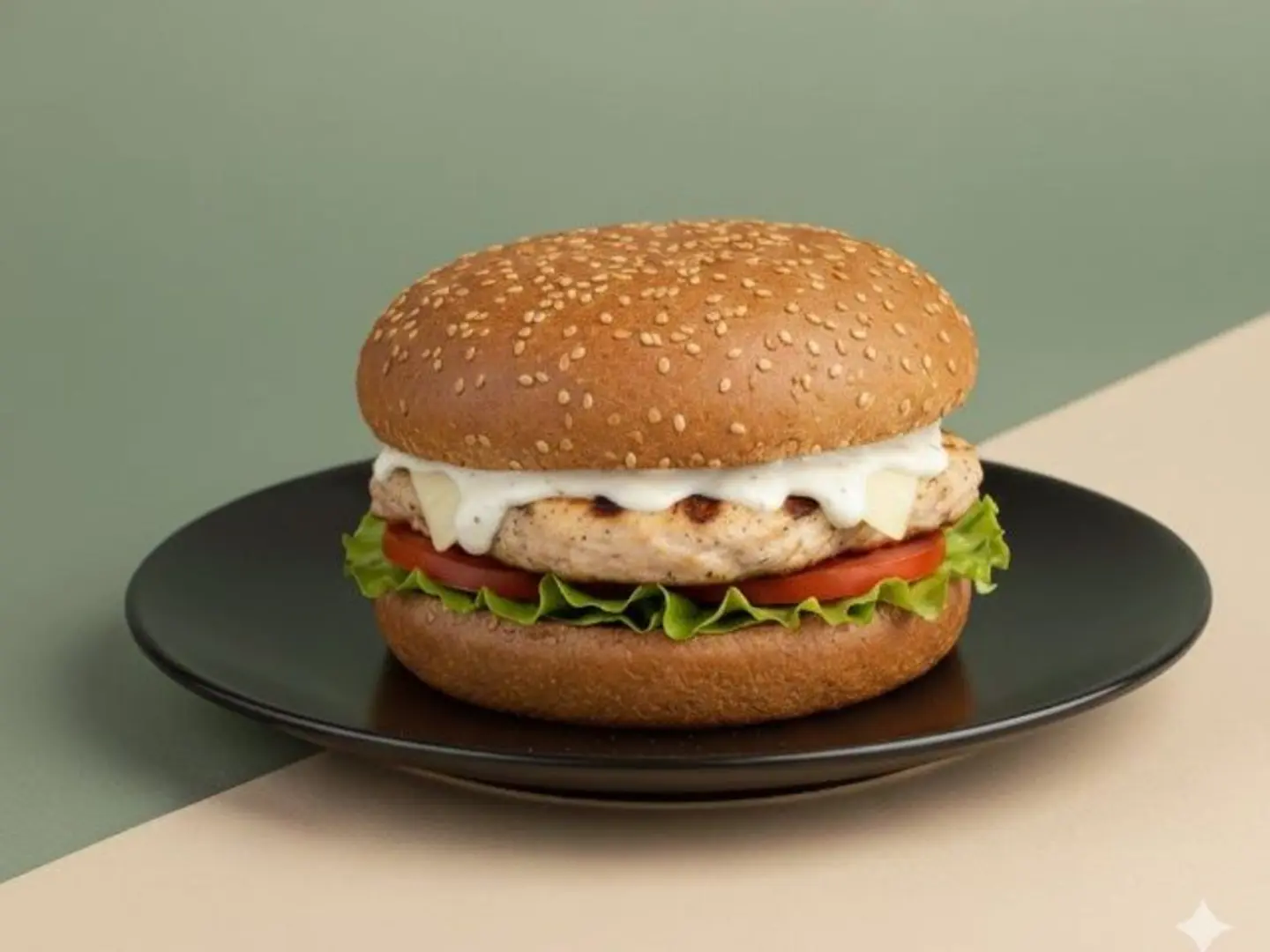 Chicken Ranch Burger