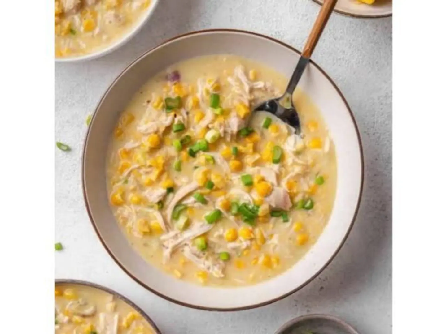 Sweet Corn Chicken Soup