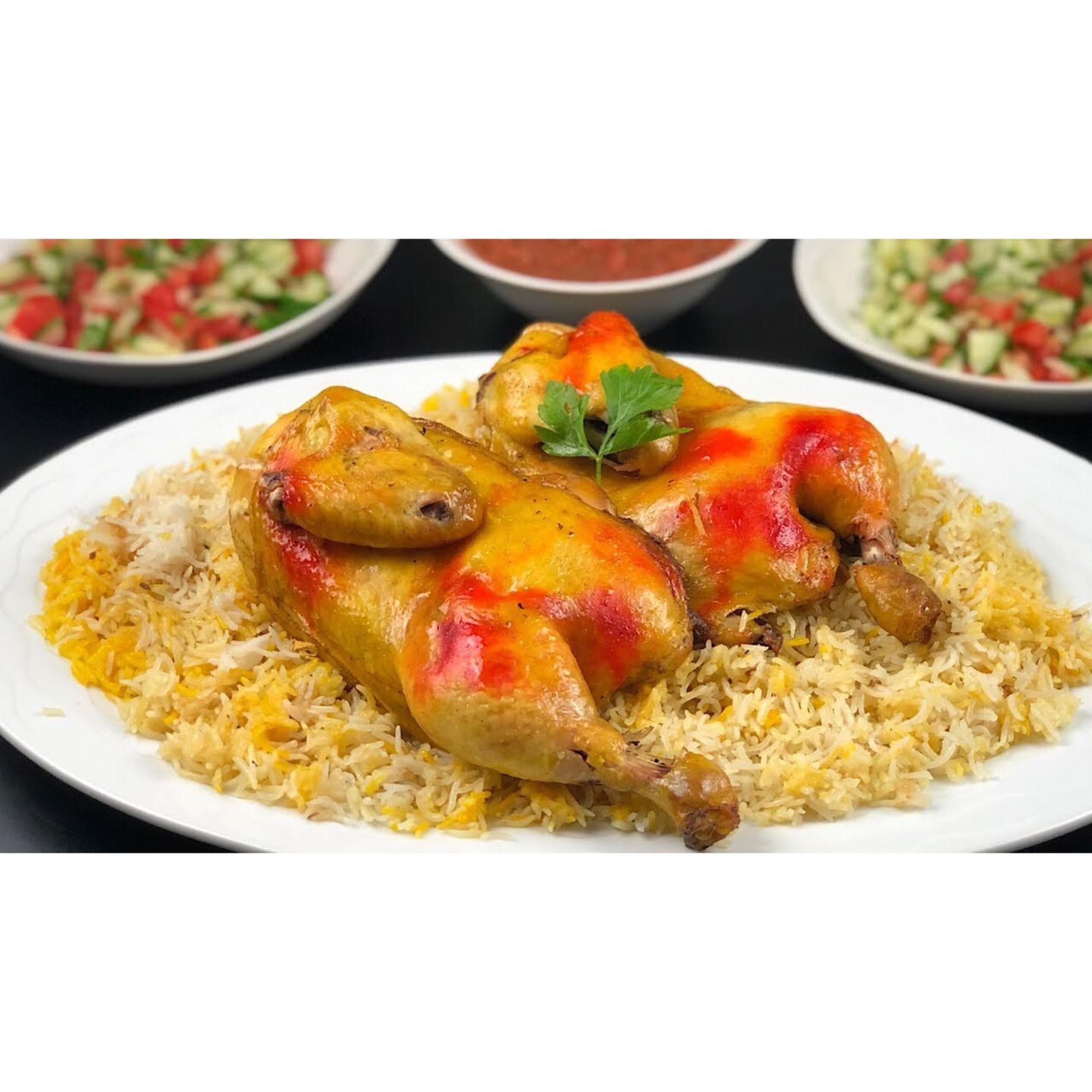 Half Of A Mandi Chicken
