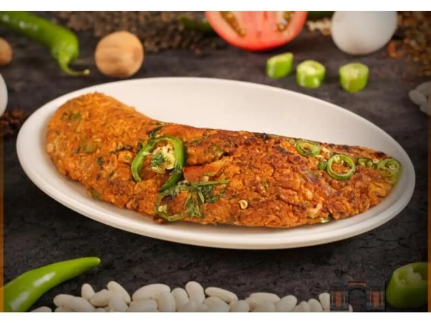 Dry White Beans With Eggs