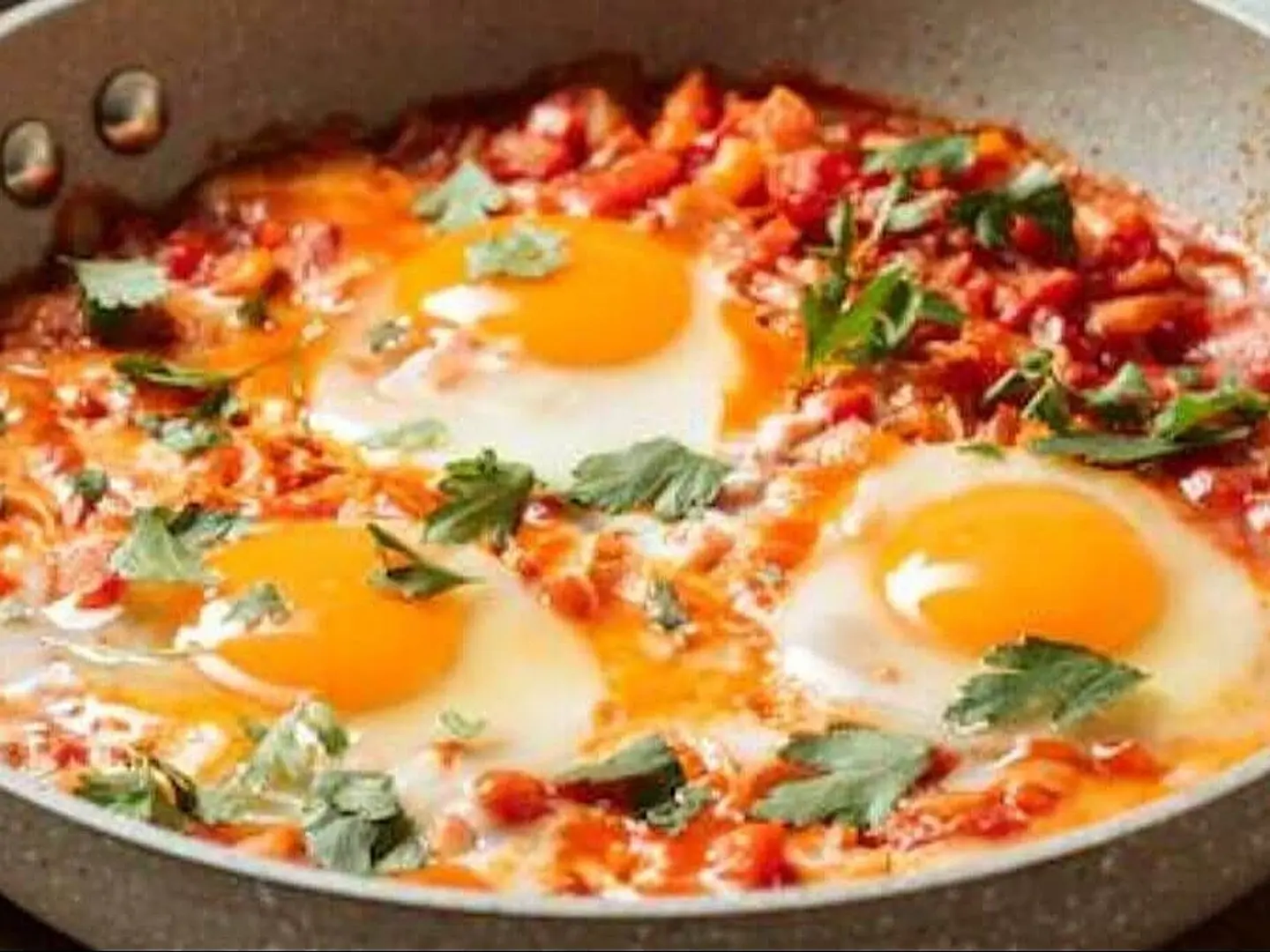 طبق بيض شكشوكة تركى