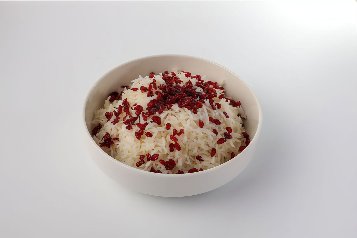 أرز زعفران رمان