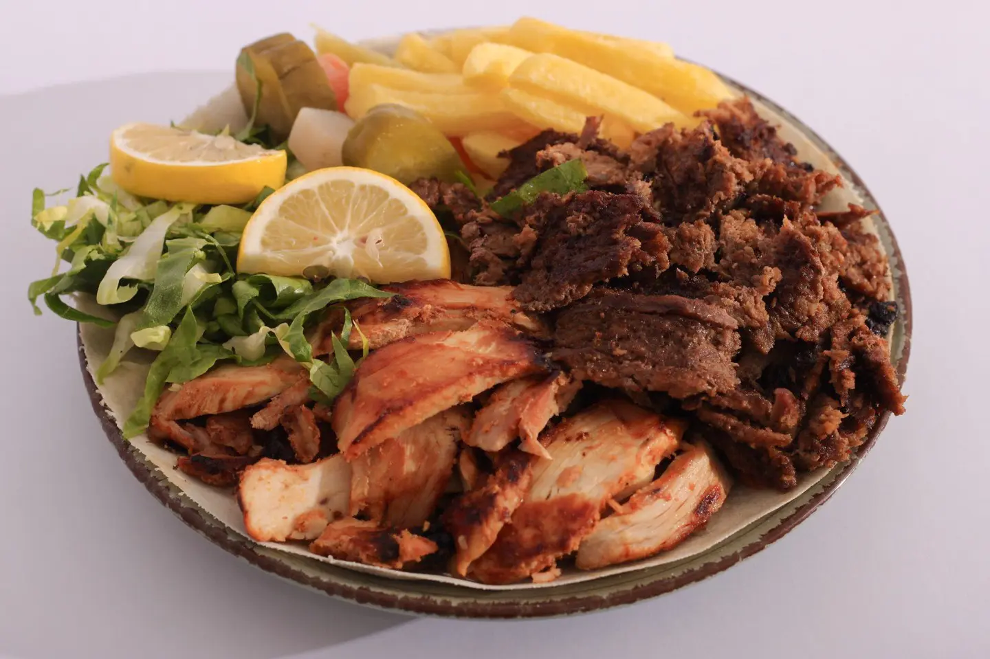 شاورما عادي مكس