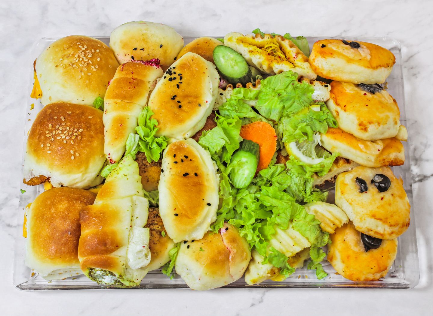 فطاير مشكلة وسط