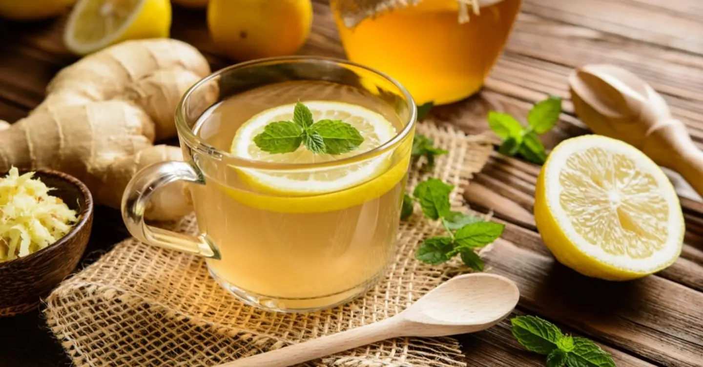 Ginger With Honey And Lemon