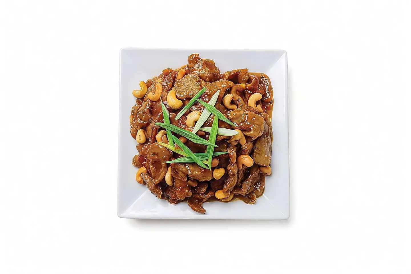 لحم مع جوز الكاجو