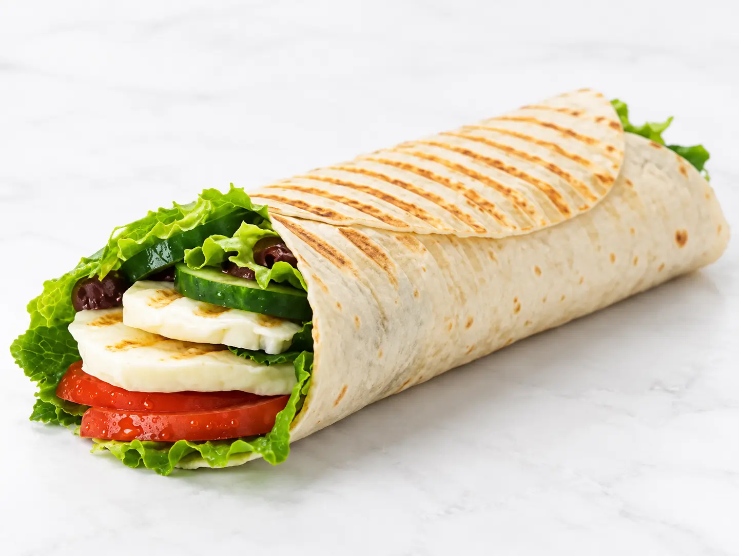 Halloumi Wrap