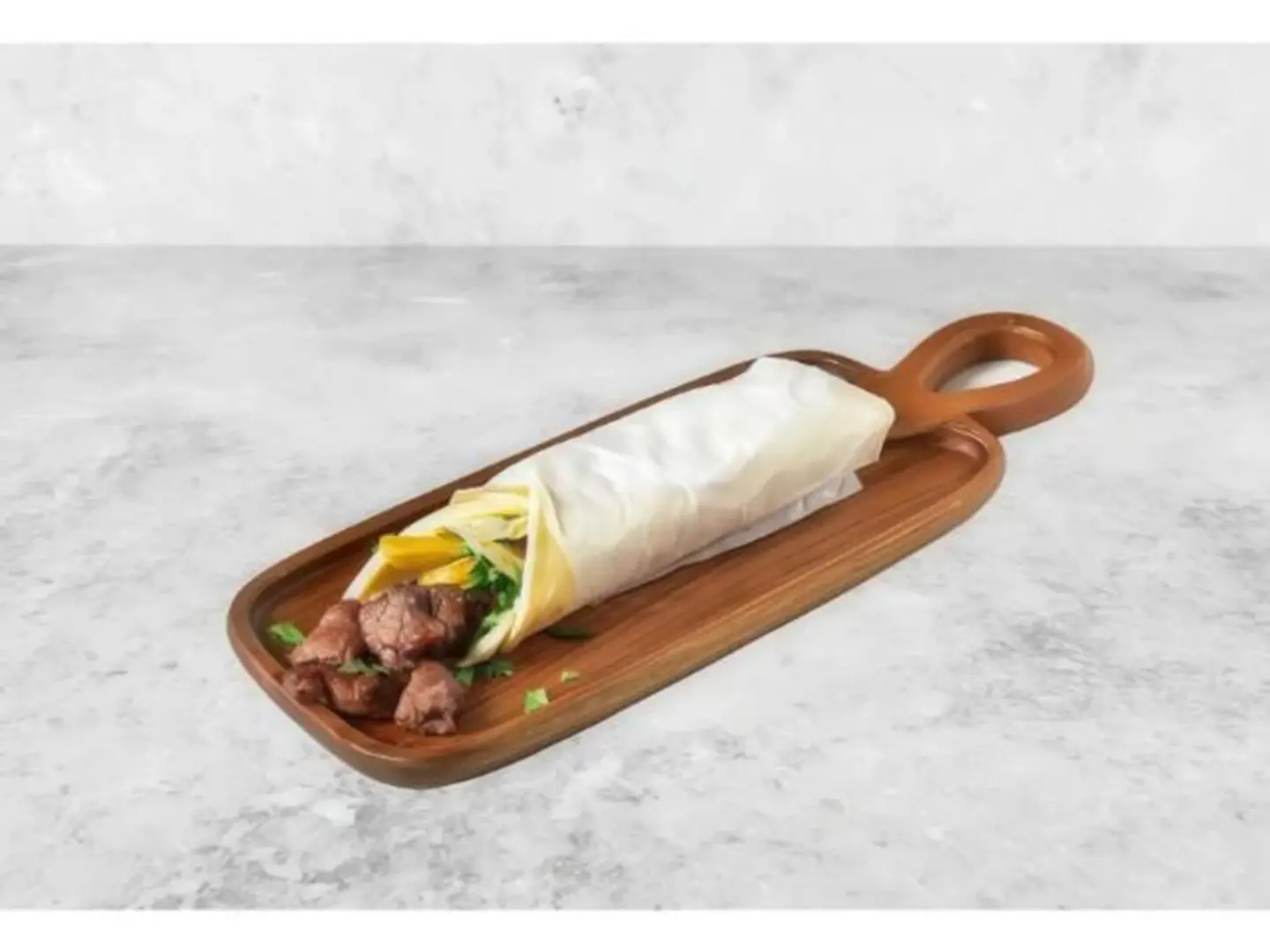 ساندوتش أوصال لحم