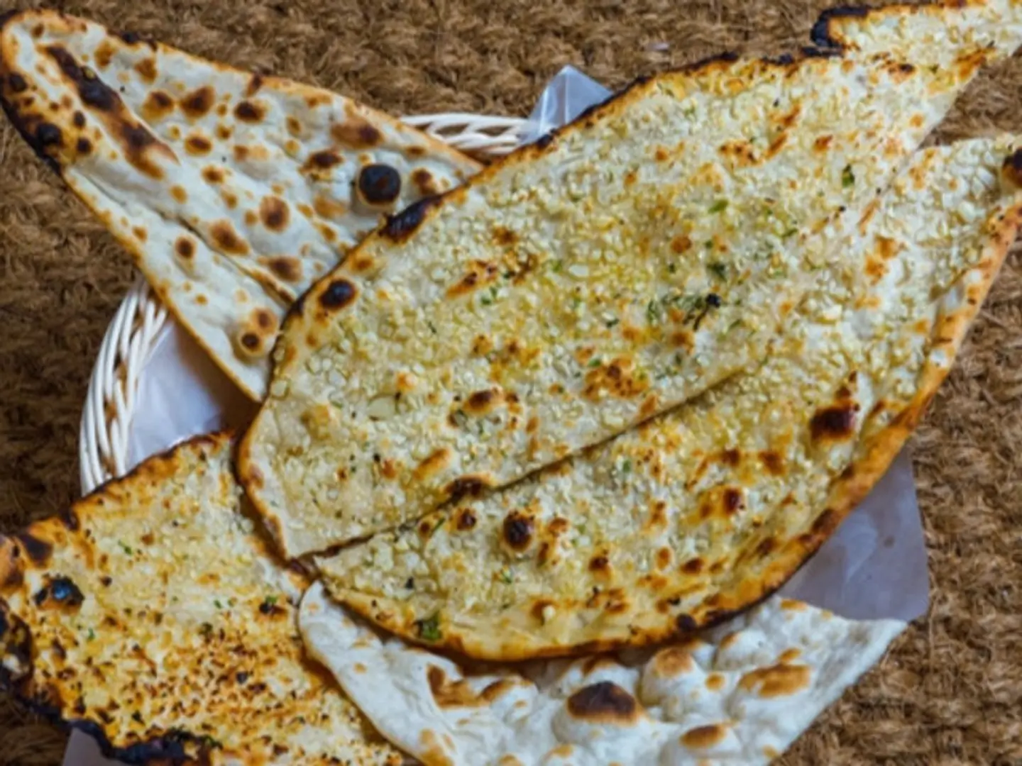 Garlic Naan Bread