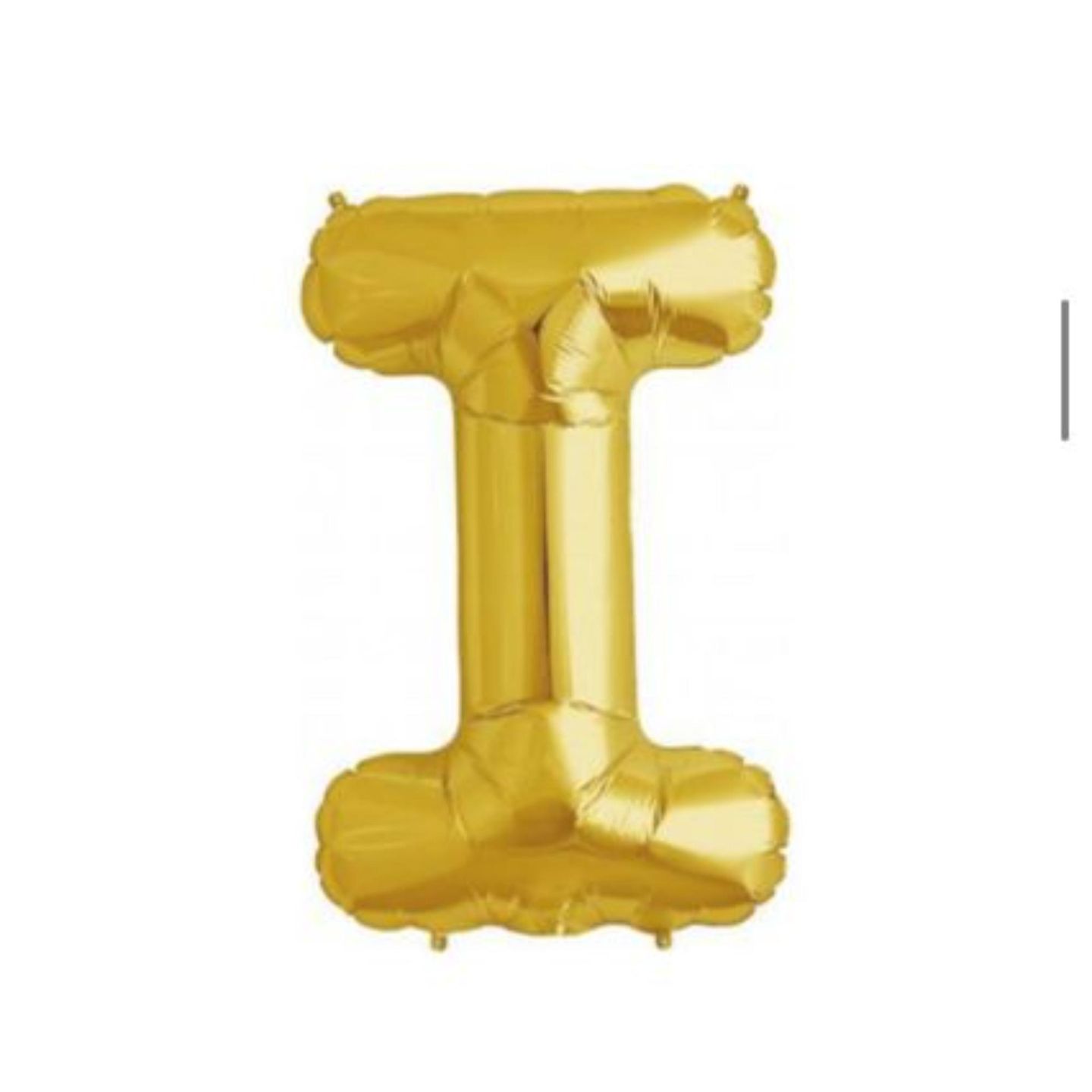Letter I Gold