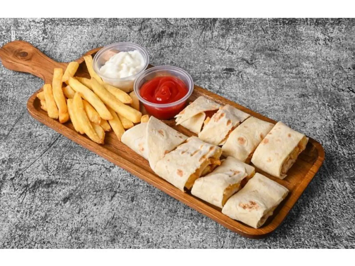 Small Arabic Shawarma With Cheese
