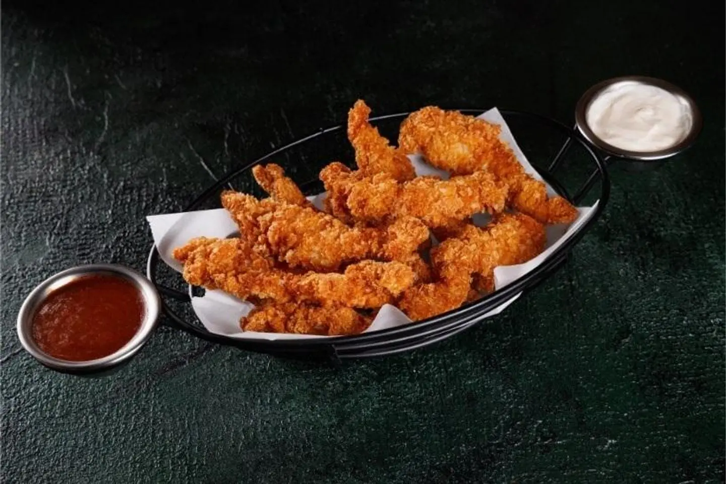 قطع دجاج آسيوية مقرمشة