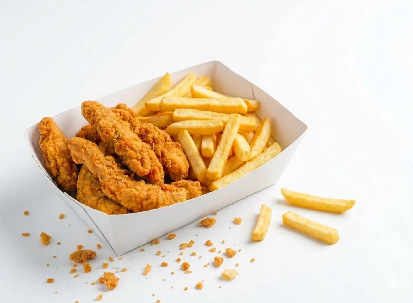 Tender 6 Pcs W/Fries