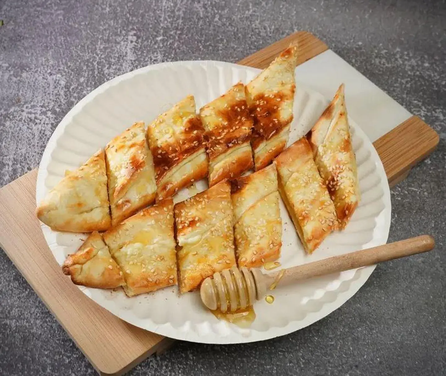 Cheese And Honey Pie