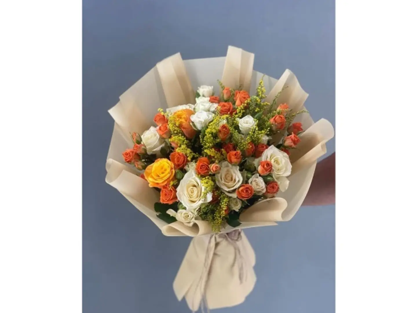 الباقه الاورنجيه