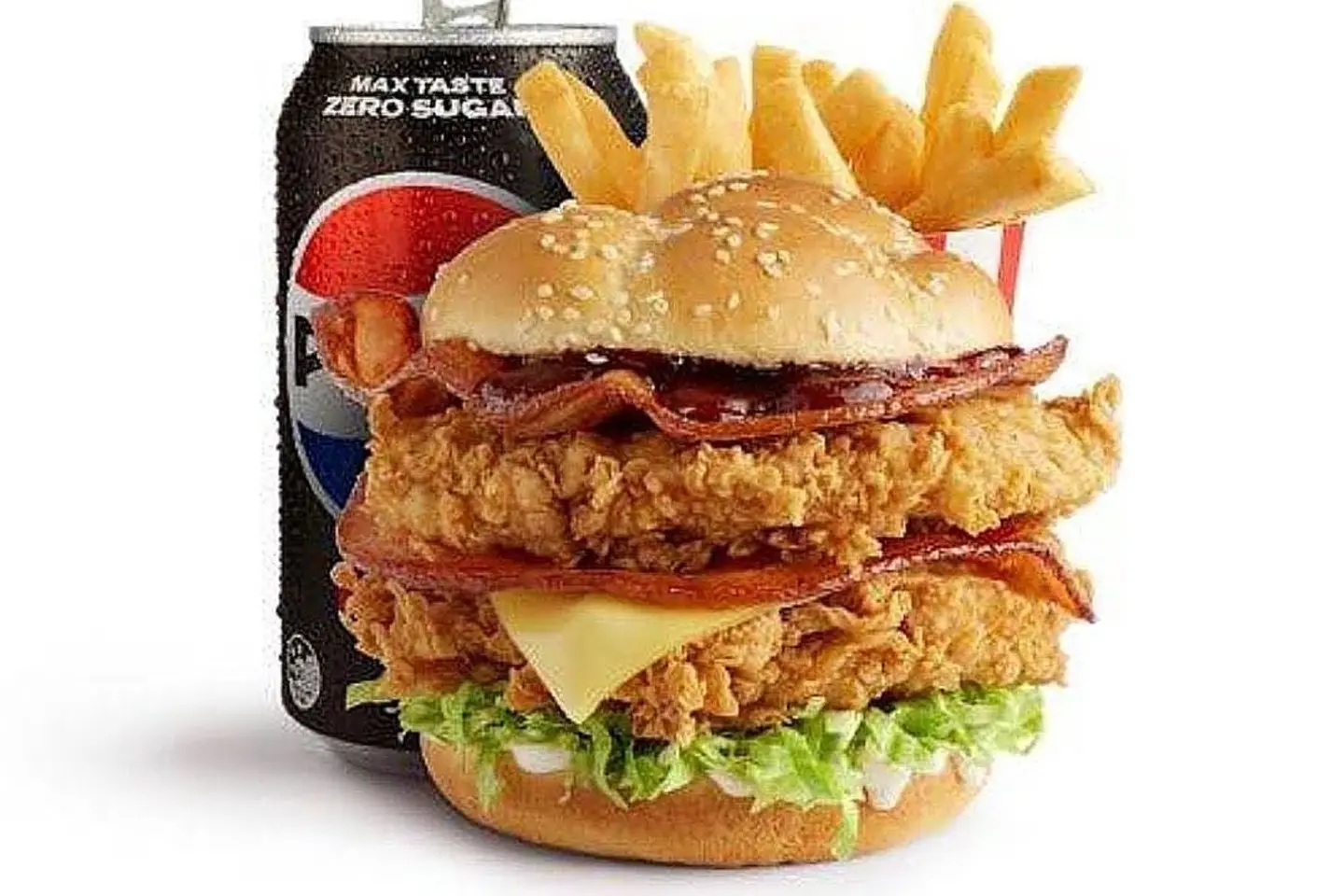 Crispy Burger Combo