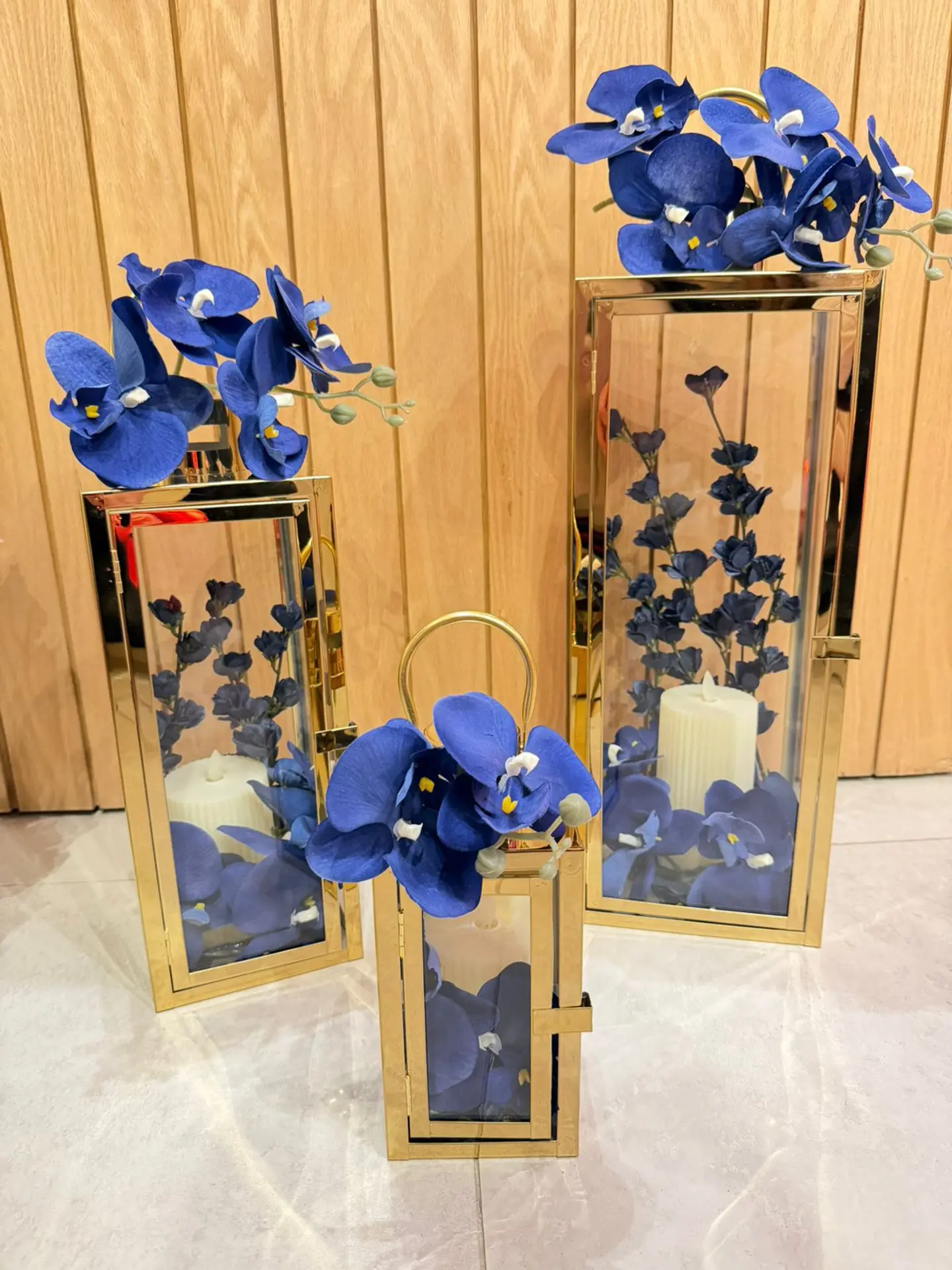 Ramadan Lantern Set   Royal Blue