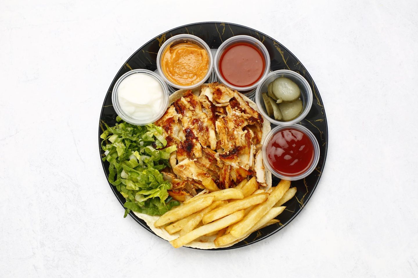 Arabic Shawarma Dish