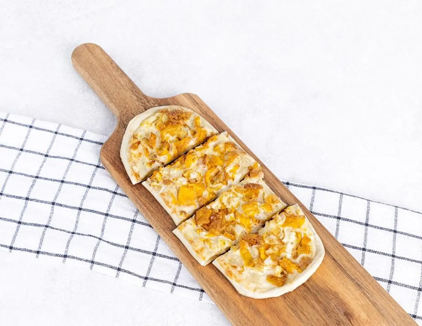 Boiled Egg And Cheese Pie Boat