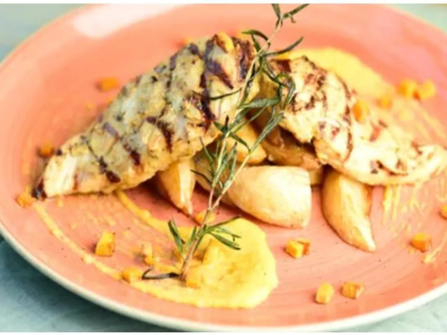 Pumpkin Chicken Steak