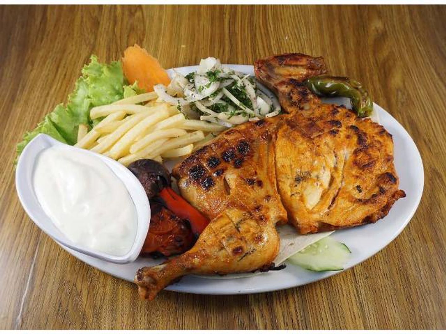 ربع دجاج شواية