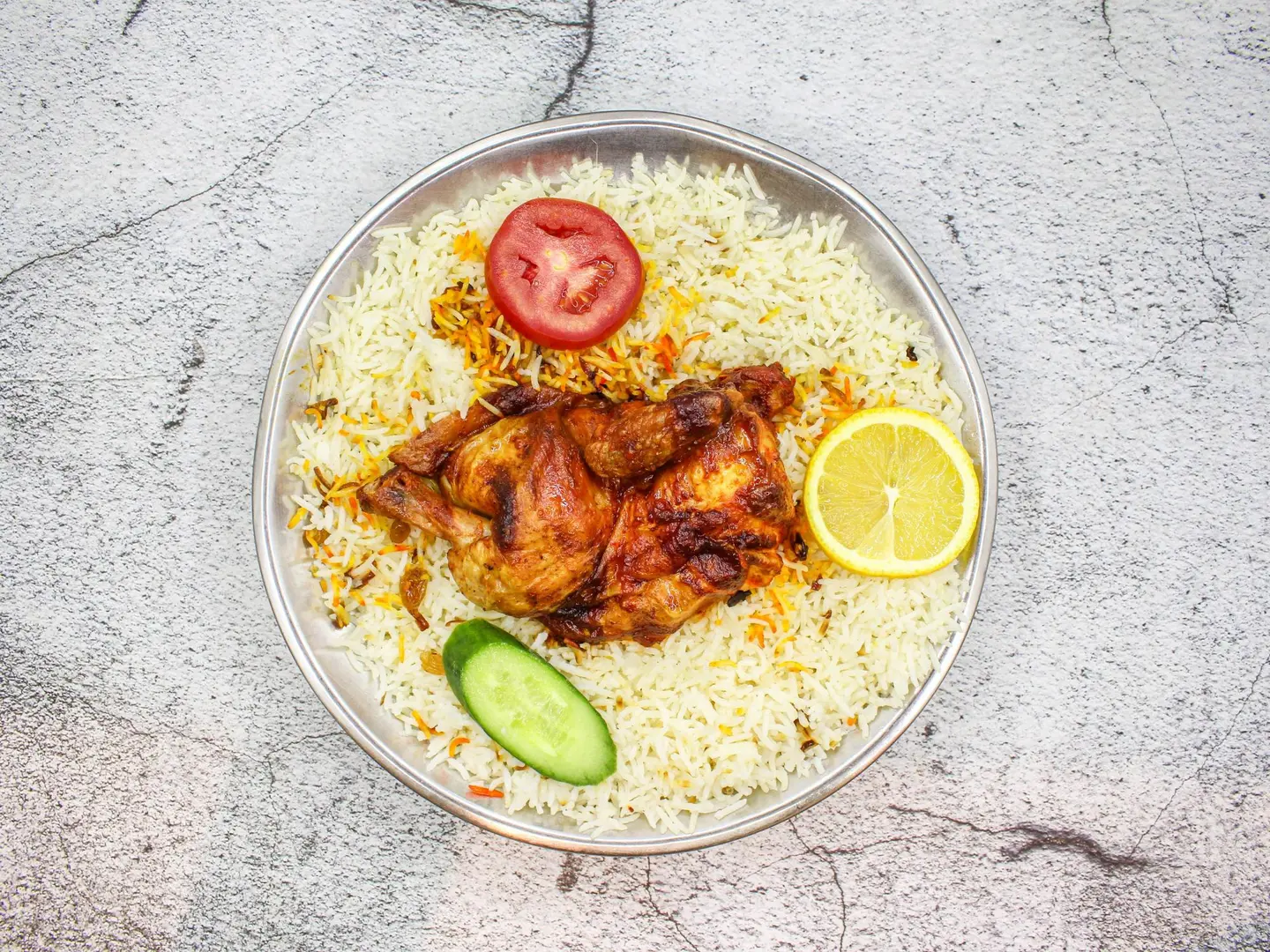 نص شواية مع الرز