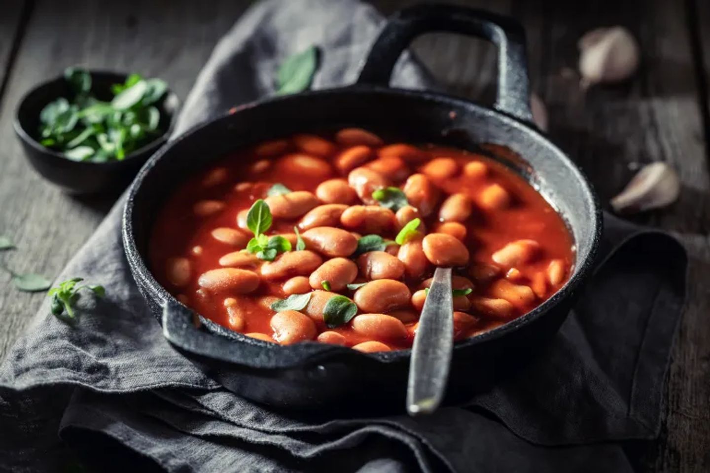 صحن فاصوليا