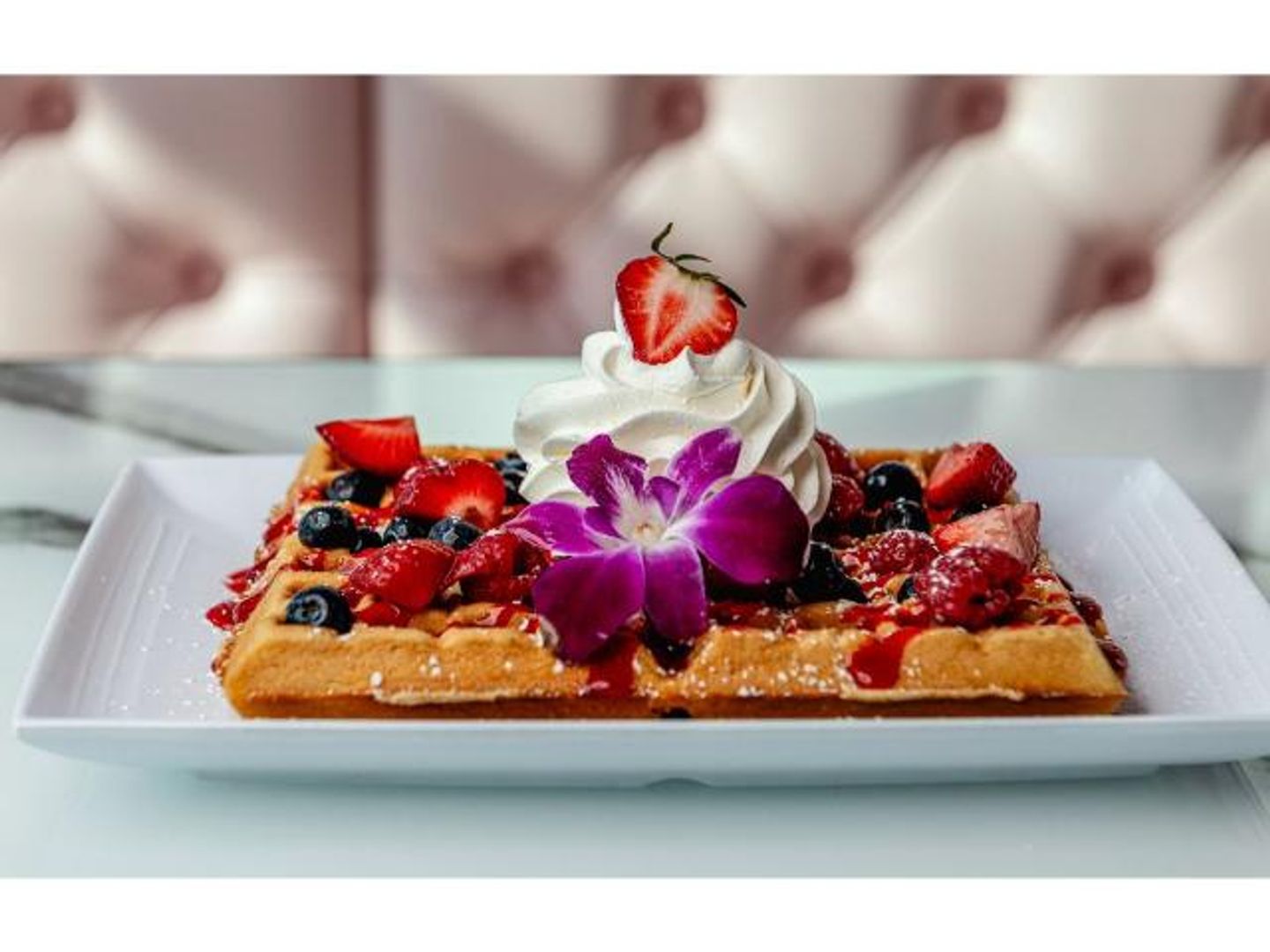Mixed Berry Waffle