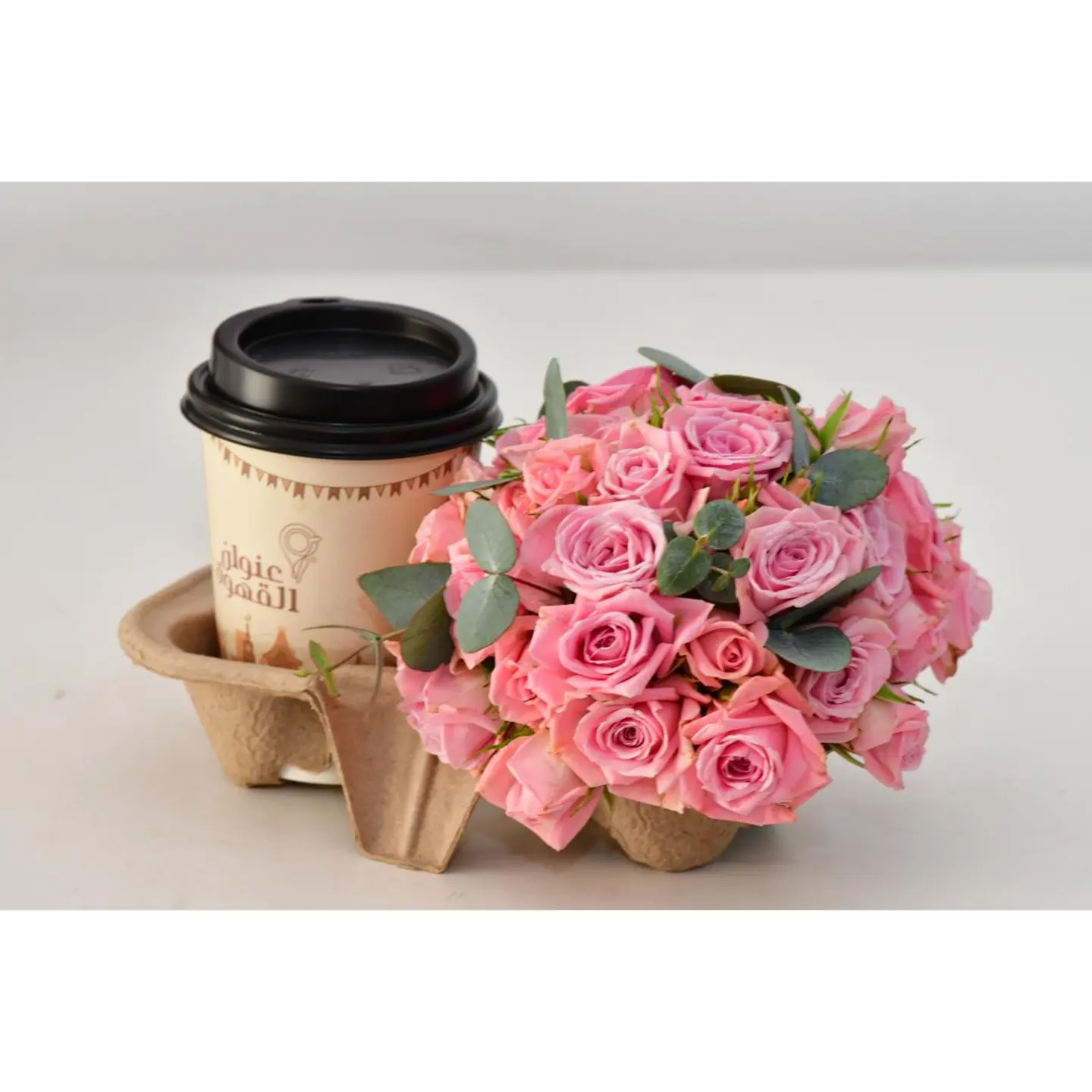 Coffee Cup With Flowers