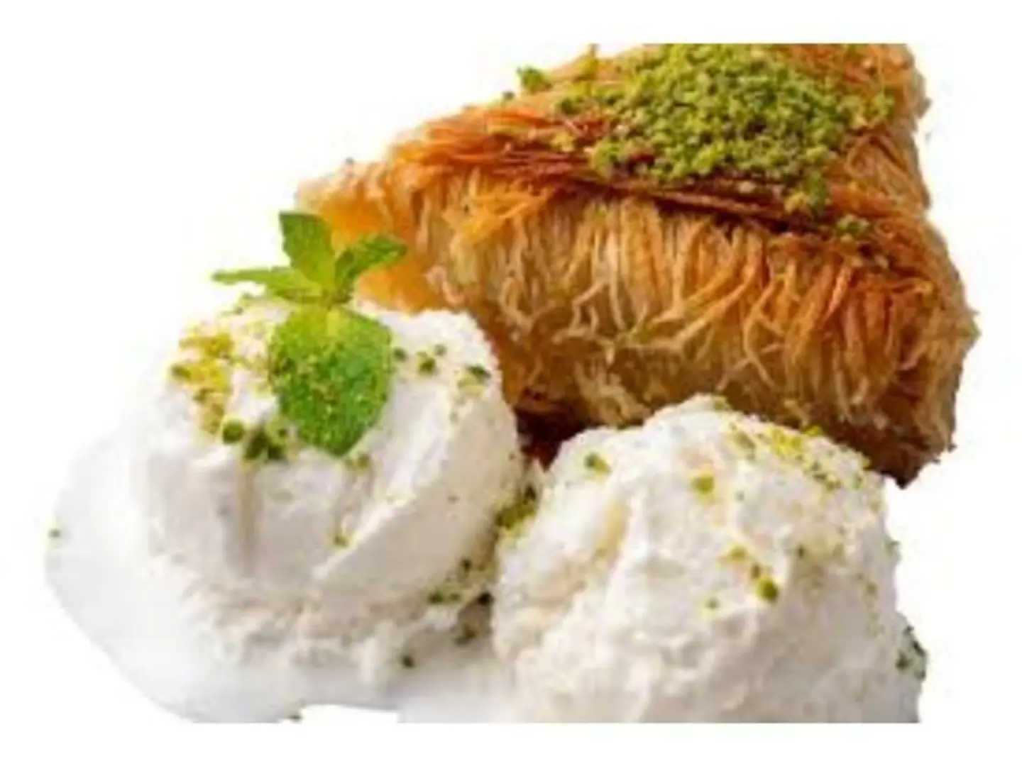 بقلاوة ايس كريم